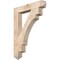 Ekena Millwork Merced Arts & Crafts Smooth Bracket, Douglas Fir, 5 1/2"W x 36"D x 48"H BKT06X36X48MRC03SDF - alternate 1